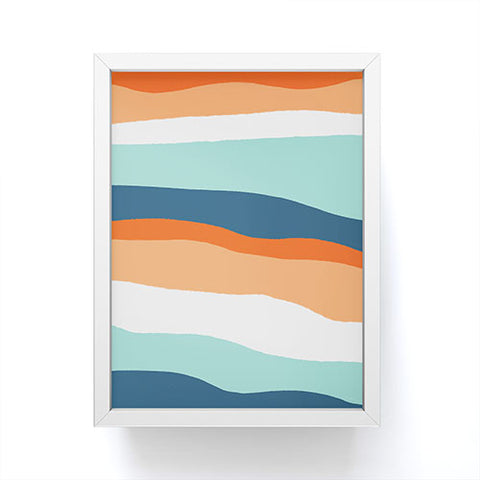 SunshineCanteen venice sunset Framed Mini Art Print