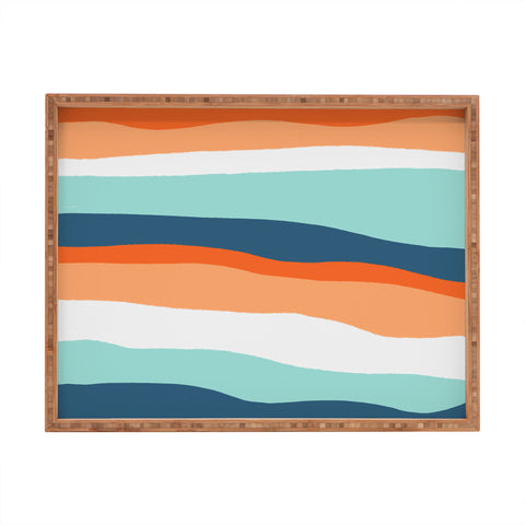 SunshineCanteen venice sunset Rectangular Tray