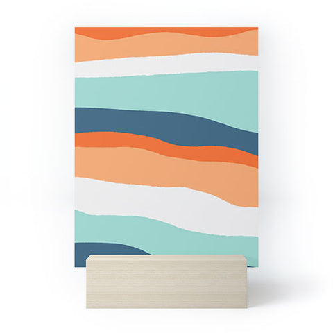 SunshineCanteen venice sunset Mini Art Print