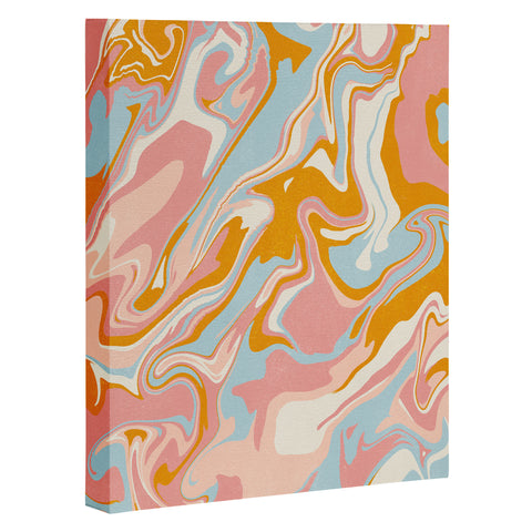 SunshineCanteen vintage marble Art Canvas