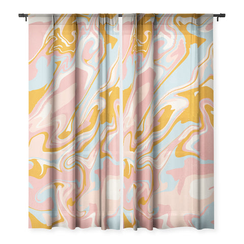 SunshineCanteen vintage marble Sheer Non Repeat