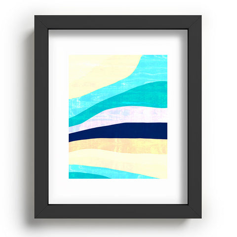 SunshineCanteen white sands and waves Recessed Framing Rectangle