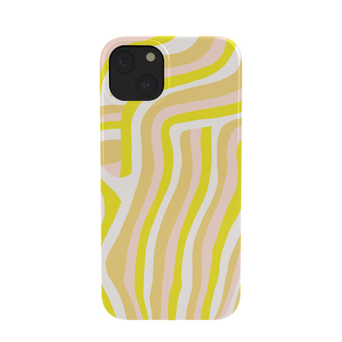 SunshineCanteen yellow zebra stripes Phone Case