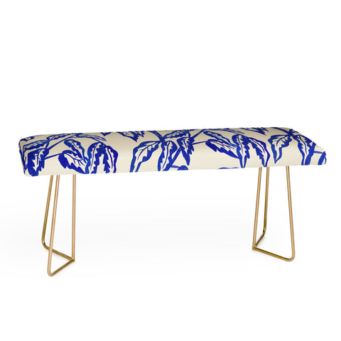 Superblooming Minimal Blue Plant Bench