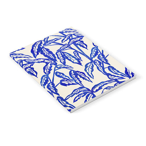 Superblooming Minimal Blue Plant Notebook
