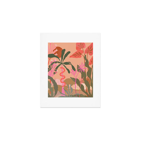Superblooming Pink Jungle Art Print