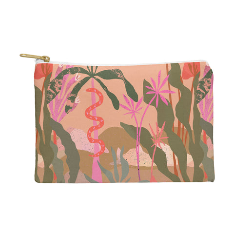 Superblooming Pink Jungle Pouch