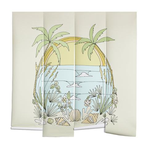 surfy birdy tropical vibes fl sunshine Wall Mural