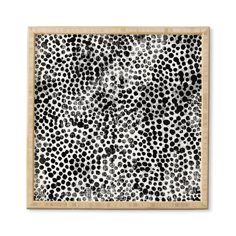 Susanne Kasielke 4 Dotted Circles Framed Wall Art