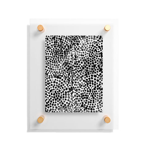 Susanne Kasielke 4 Dotted Circles Floating Acrylic Print