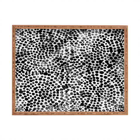Susanne Kasielke 4 Dotted Circles Rectangular Tray