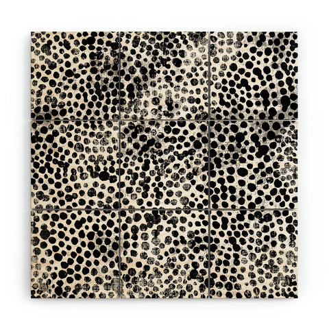 Susanne Kasielke 4 Dotted Circles Wood Wall Mural