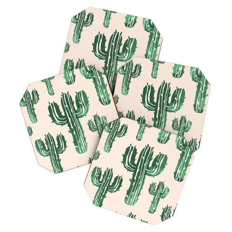 Susanne Kasielke Cactus Party Desert Matcha Coaster Set