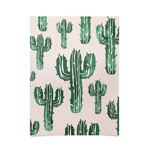 Susanne Kasielke Cactus Party Desert Matcha Poster