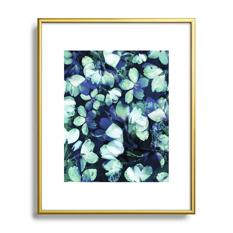 Susanne Kasielke Cherry Blossoms Blue Metal Framed Art Print