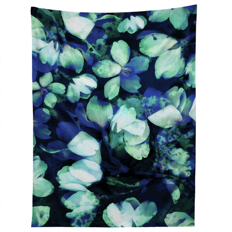Susanne Kasielke Cherry Blossoms Blue Tapestry