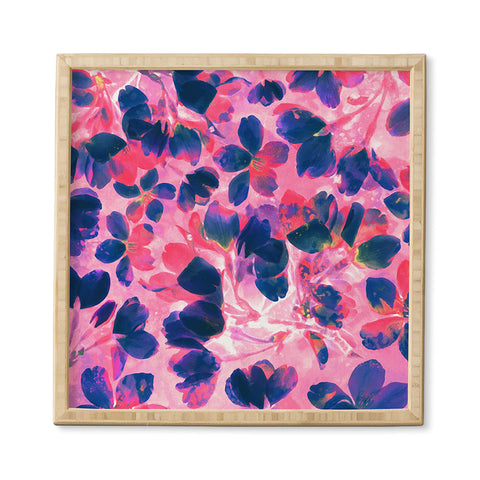 Susanne Kasielke Cherry Blossoms Neon Framed Wall Art