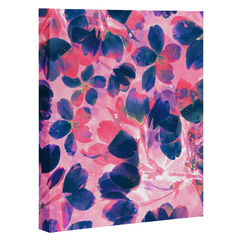 Susanne Kasielke Cherry Blossoms Neon Art Canvas