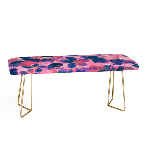 Susanne Kasielke Cherry Blossoms Neon Bench