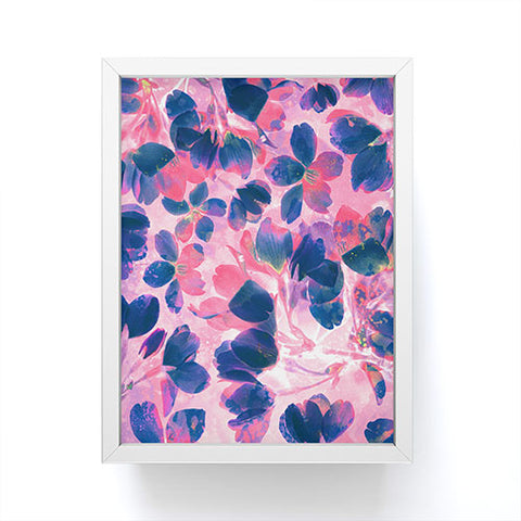 Susanne Kasielke Cherry Blossoms Neon Framed Mini Art Print