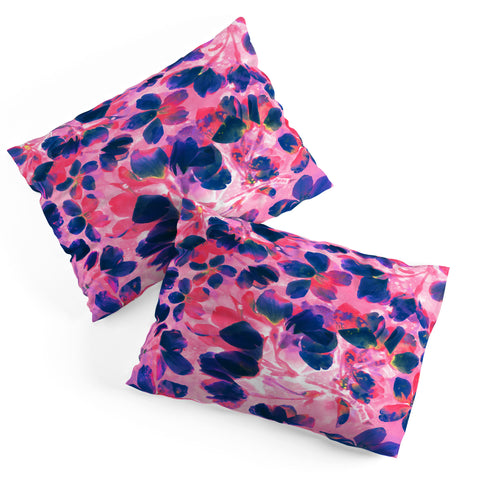 Susanne Kasielke Cherry Blossoms Neon Pillow Shams