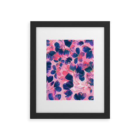 Susanne Kasielke Cherry Blossoms Neon Framed Art Print