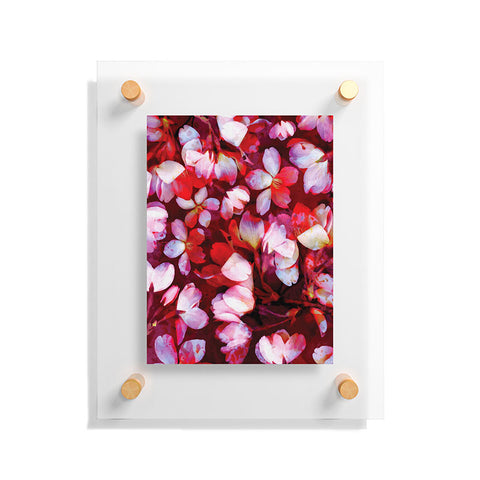 Susanne Kasielke Cherry Blossoms Red Floating Acrylic Print