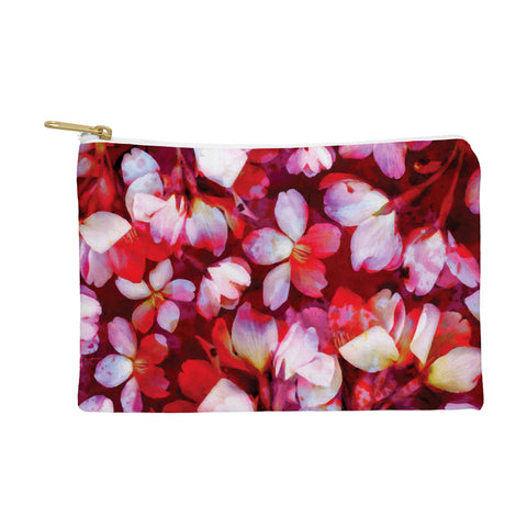 Susanne Kasielke Cherry Blossoms Red Pouch