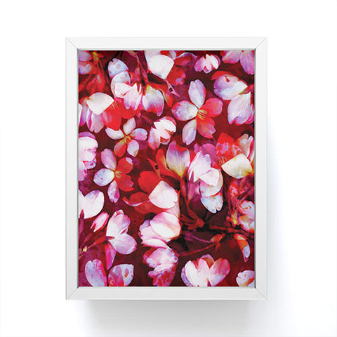 Susanne Kasielke Cherry Blossoms Red Framed Mini Art Print