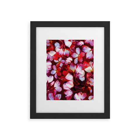 Susanne Kasielke Cherry Blossoms Red Framed Art Print