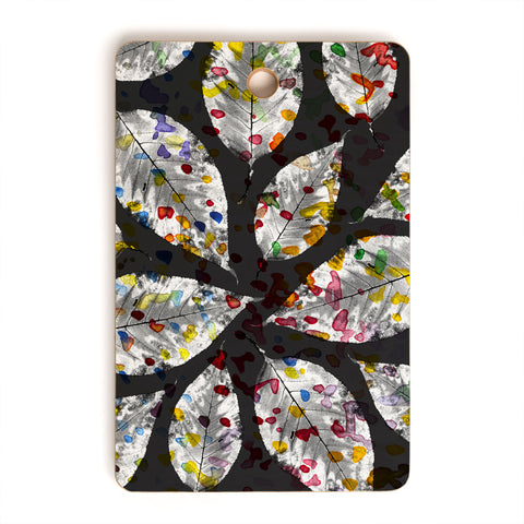 Susanne Kasielke Confetti Leaves Cutting Board Rectangle