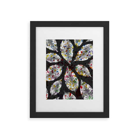Susanne Kasielke Confetti Leaves Framed Art Print