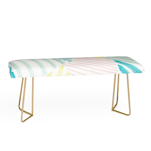 Susanne Kasielke French Reviera Seaside Stripes Bench