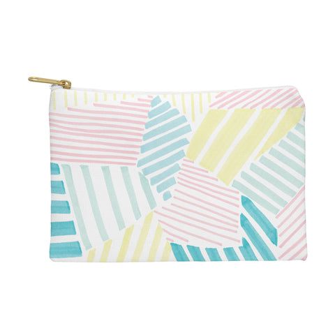 Susanne Kasielke French Reviera Seaside Stripes Pouch