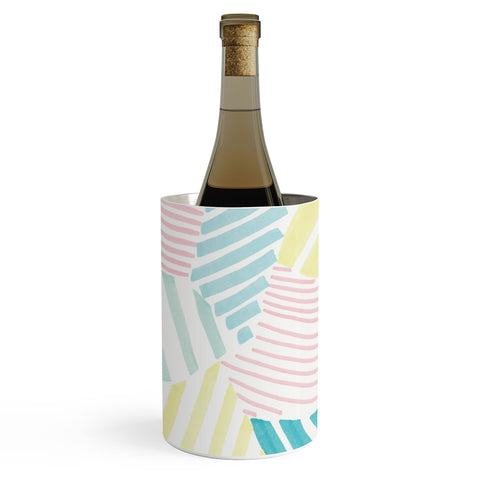 Susanne Kasielke French Reviera Seaside Stripes Wine Chiller
