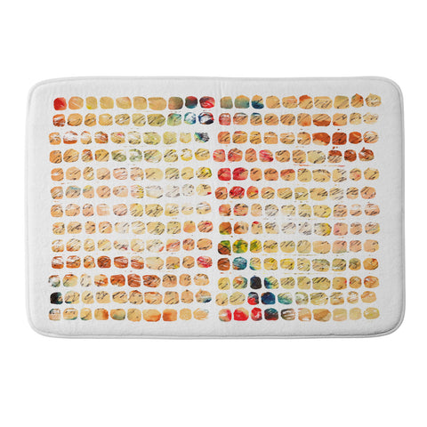 Susanne Kasielke Funny Blocks Memory Foam Bath Mat
