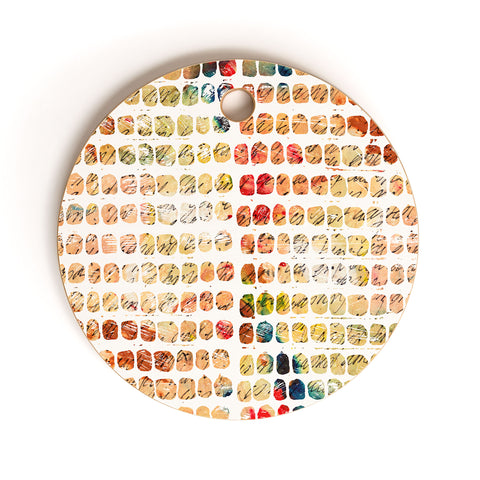 Susanne Kasielke Funny Blocks Cutting Board Round