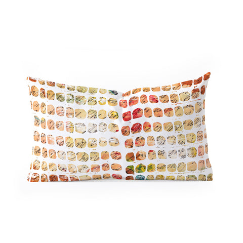 Susanne Kasielke Funny Blocks Oblong Throw Pillow