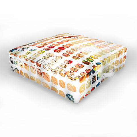 Susanne Kasielke Funny Blocks Outdoor Floor Cushion