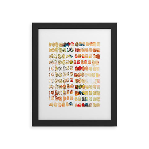 Susanne Kasielke Funny Blocks Framed Art Print