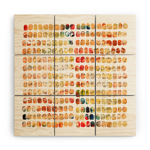 Susanne Kasielke Funny Blocks Wood Wall Mural