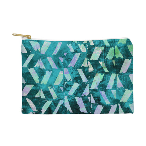 Susanne Kasielke Geometric Folk Stripes Pouch