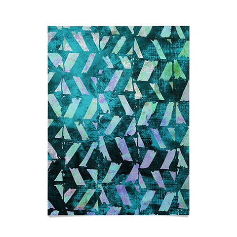 Susanne Kasielke Geometric Folk Stripes Poster