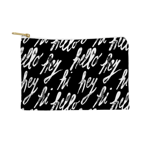 Susanne Kasielke Hi Hey Hello Dark Pouch