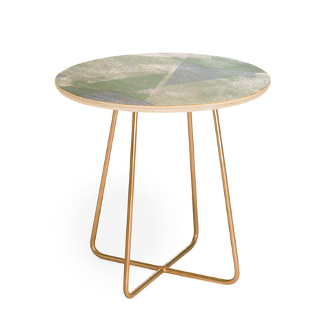 Susanne Kasielke Holistic Geometric Texture Round Side Table