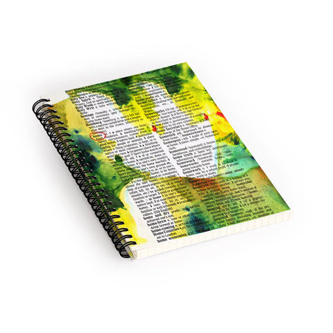 Susanne Kasielke Home Dictionary Art Spiral Notebook