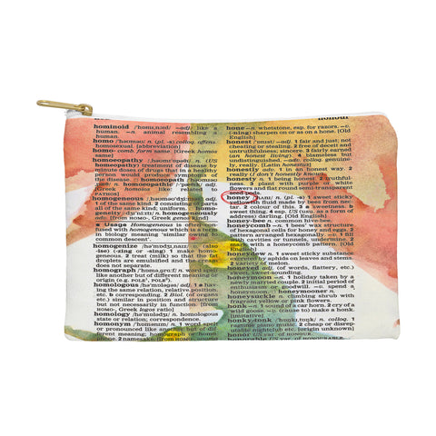 Susanne Kasielke Honey Dictionary Art Pouch
