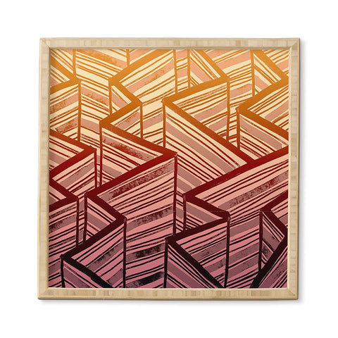 Susanne Kasielke Into The Mystic Stripes Framed Wall Art