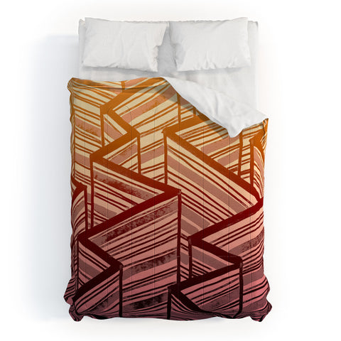 Susanne Kasielke Into The Mystic Stripes Comforter