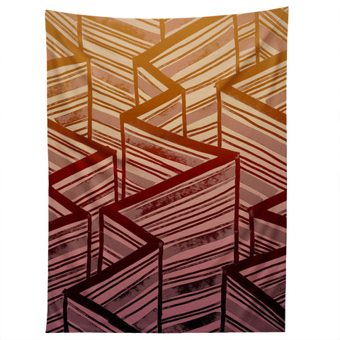 Susanne Kasielke Into The Mystic Stripes Tapestry